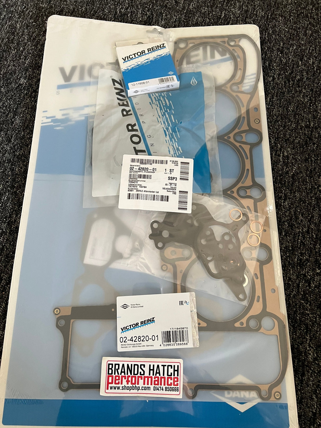 Audi 2.5 TFSI A3 Q3 RS3 TTRS CEPA CEPB CTSA REINZ Head Gasket Set