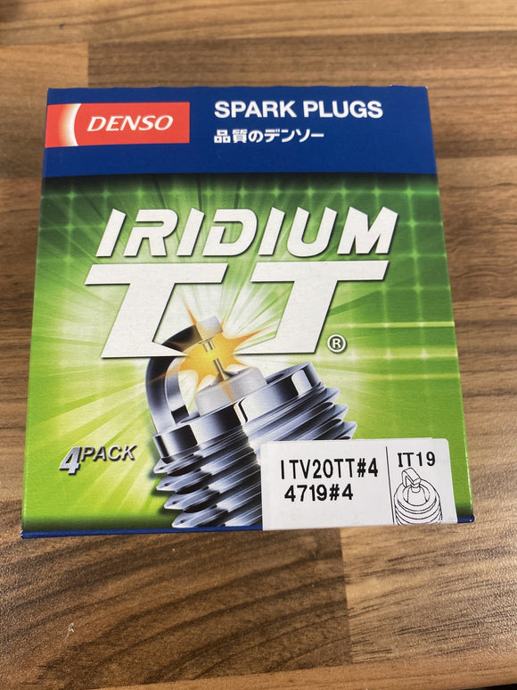 4x Genuine Denso IRIDIUM ITV20 Spark Plugs