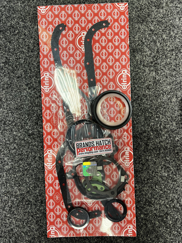 Ford Cosworth YB / Pinto RS2000 Elring Bottom End Sump Gasket Set W/ Uprated Rear Crank PTFE Seal