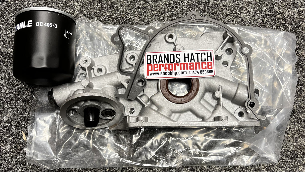 Vauxhall Opel GM ASTRA NOVA C20XE Red Top Oil Pump W/ Metal Gasket & Oil Filter