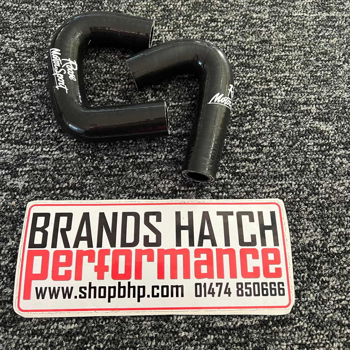 FORD Focus MK2 ST ST225 Roose Motorsport Oil Cooler Water Hoses PAIR BLACK