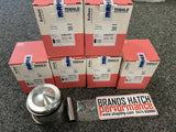 Jaguar 3.4 XK XK120 XK140 XK150 +40 Thou 84.01mm Bore Mahle Pistons X 6 2791302
