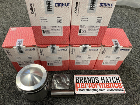 Jaguar 3.8 XK E-Type XK150 +20 Thou 87.5mm Bore Mahle Pistons X 6 2791201