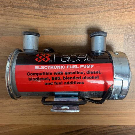 Genuine FACET Red top Fuel Pump kit with 8mm 90 degree unions 480532K