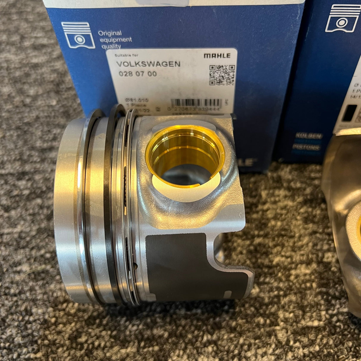 VW Audi Seat Skoda 2.0 TDI A3 A4 GOLF V BMM BHW BPW STD Bore Mahle Pistons X4 0280600 X2 0280700 X2