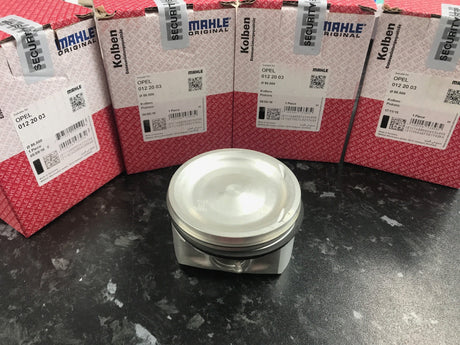 4 X Vauxhall Opel Lotus Z20LET Z20LER +0.5mm 86.5 bore MAHLE Pistons 0122003