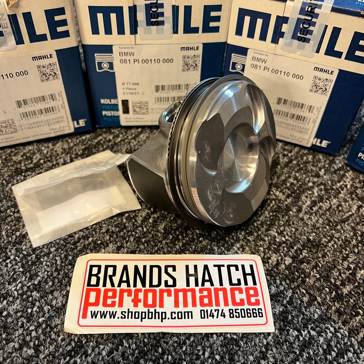 MINI 1.6 Cooper S JCW R56 N18 N18B16A STD 77mm MAHLE Pistons Rings & Pins