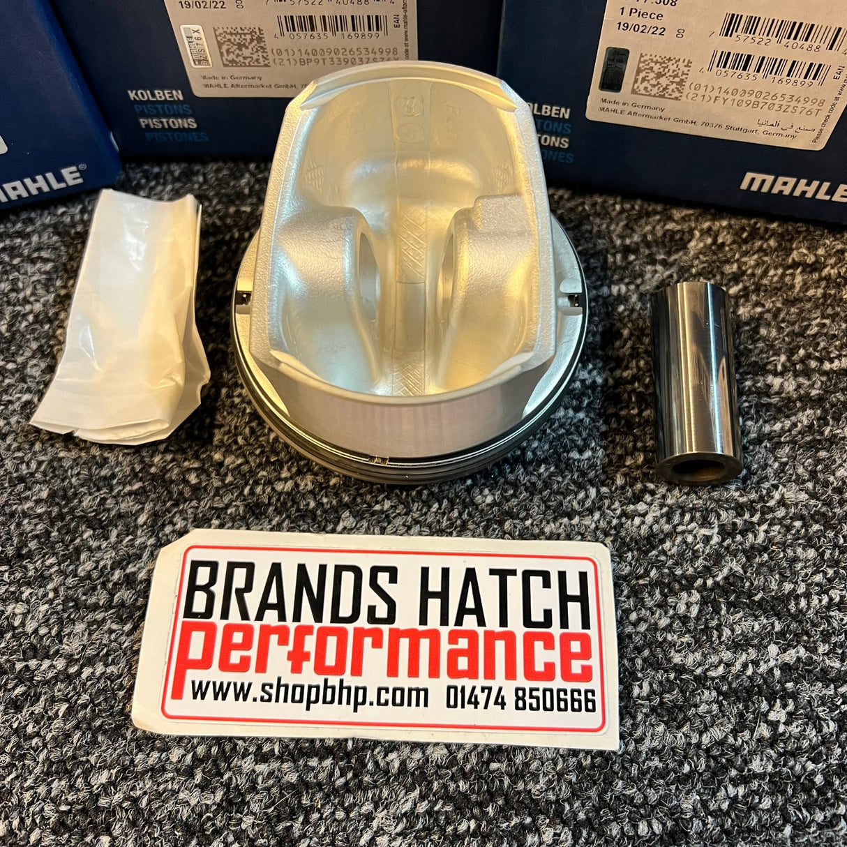 Mini 1.4 One R56 N12B14A 77.5mm +0.5mm MAHLE Piston Set INC Rings & Gudgeon Pins