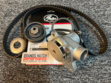 Ford Sierra Escort RS500 Cosworth YB 4WD 4X4 Water Pump & Timing GATES Cambelt  & Tensioner Guide Kit