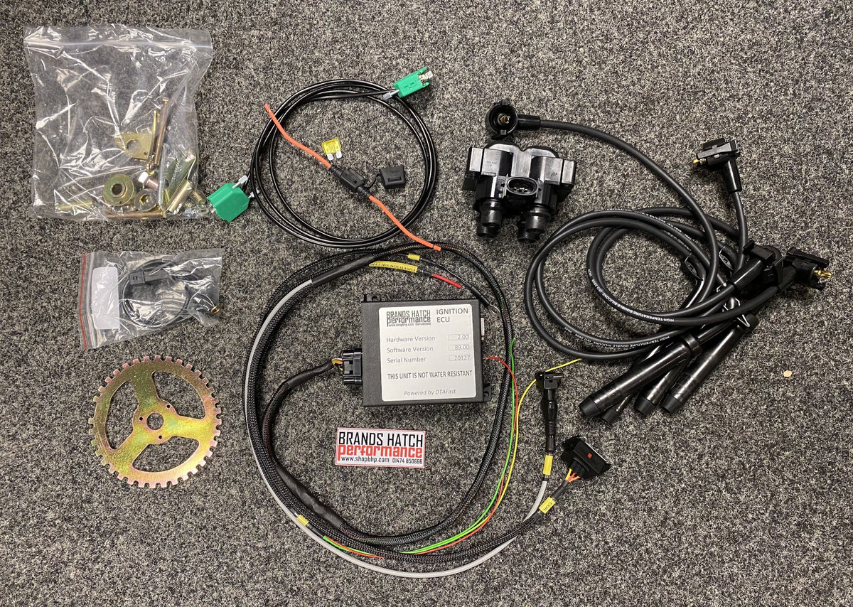 FORD Xflow Crossflow BHP Ignition Only ECU Trigger Kit & Coil Pack & L