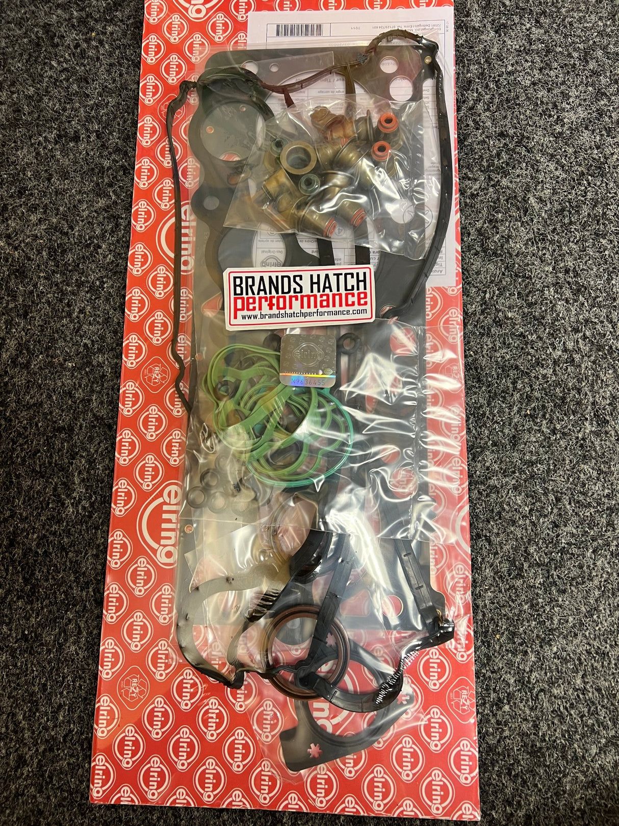 Ford 2.0 Focus Mondeo Zetec Blacktop ELRING Head Gasket Set Post 05/1999 Plastic Rocker Cover