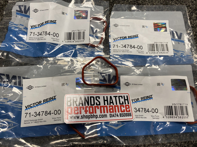 BMW Mini Cooper One W10B16A R50 R52 MLS Reinz Inlet manifold Gasket Seal Set X 4