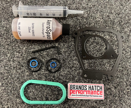Mini Cooper S JCW R52 R53 W11 W11B16A EATON Supercharger Oil & Gasket Seal Service Kit