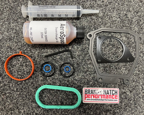 Mini Cooper S JCW R52 R53 W11 W11B16A EATON Supercharger Oil & Gasket Seal Service Kit
