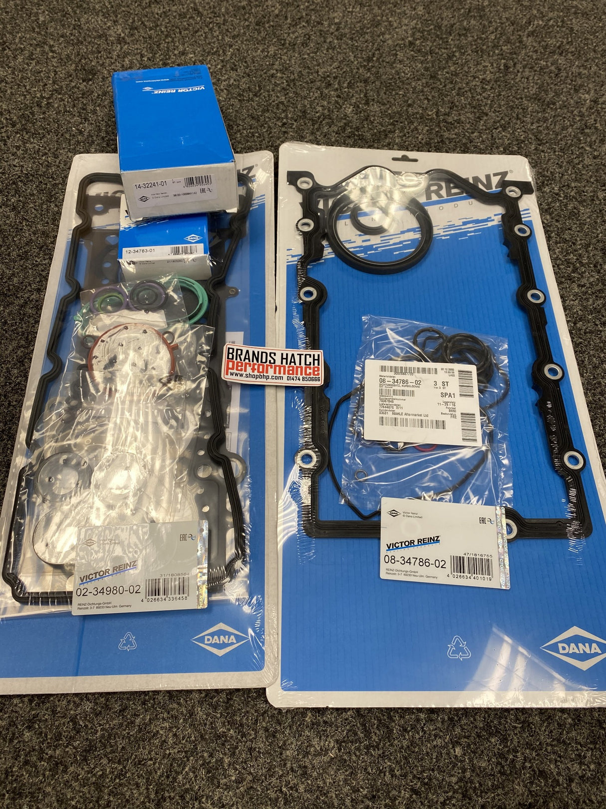 Mini Cooper S John Cooper Work Supercharged R52 R53 Reinz Full Engine Gasket Set With Head Bolts