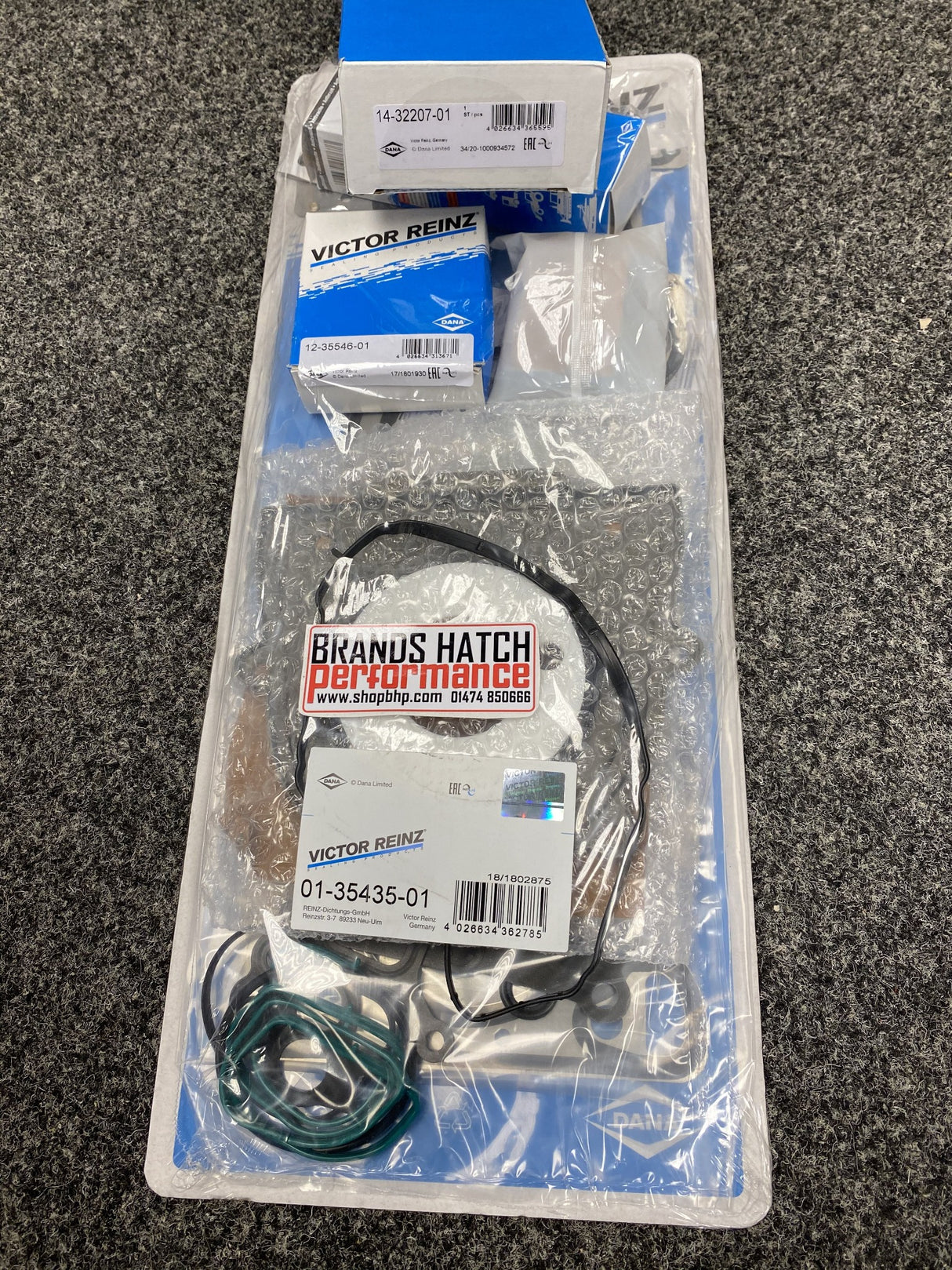 Ford Fiesta ST MK5 ST150 N4JB Duratec MLS Reinz Full Engine Gasket Kit & Headbolts - No Sump