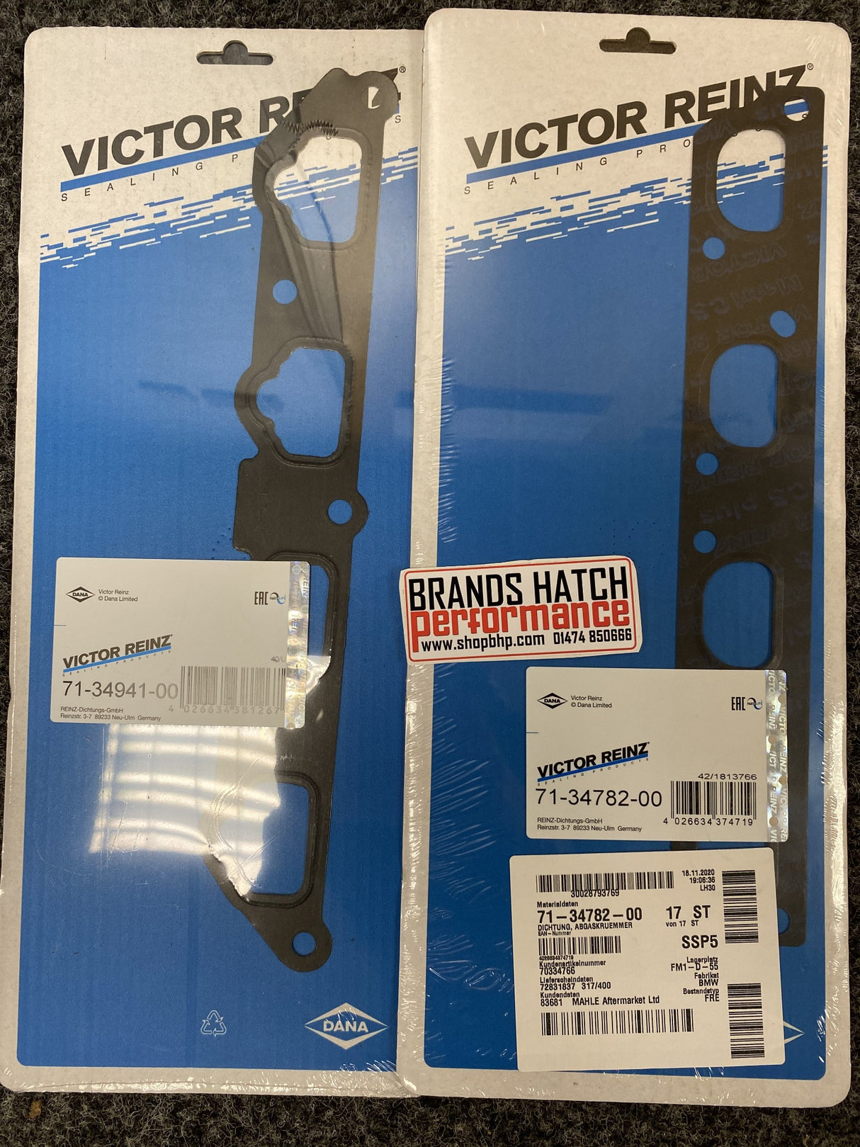 Mini Cooper S JCW R50 R52 R53 W10B16A W11B16A Reinz Inlet & Exhaust manifold Gasket Set