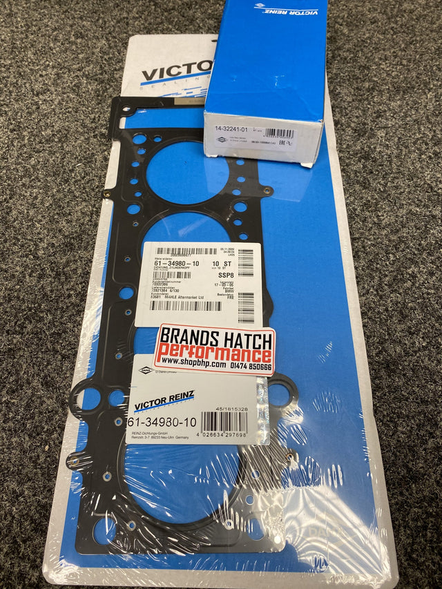 Mini Cooper S John Cooper Works Supercharged R52 R53 0.65mm MLS Reinz Head Gasket & Head Bolts