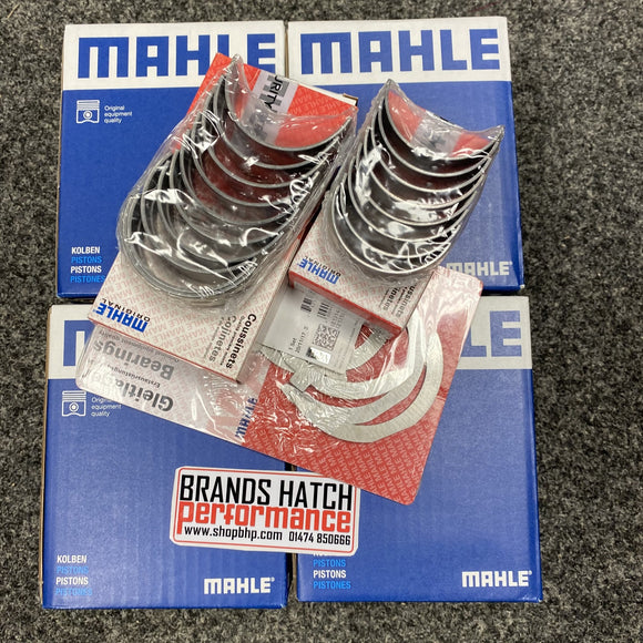 FORD 2.0 OHC Pinto Standard Mahle Pistons & 0.25 Engine Main & Big End Bearings