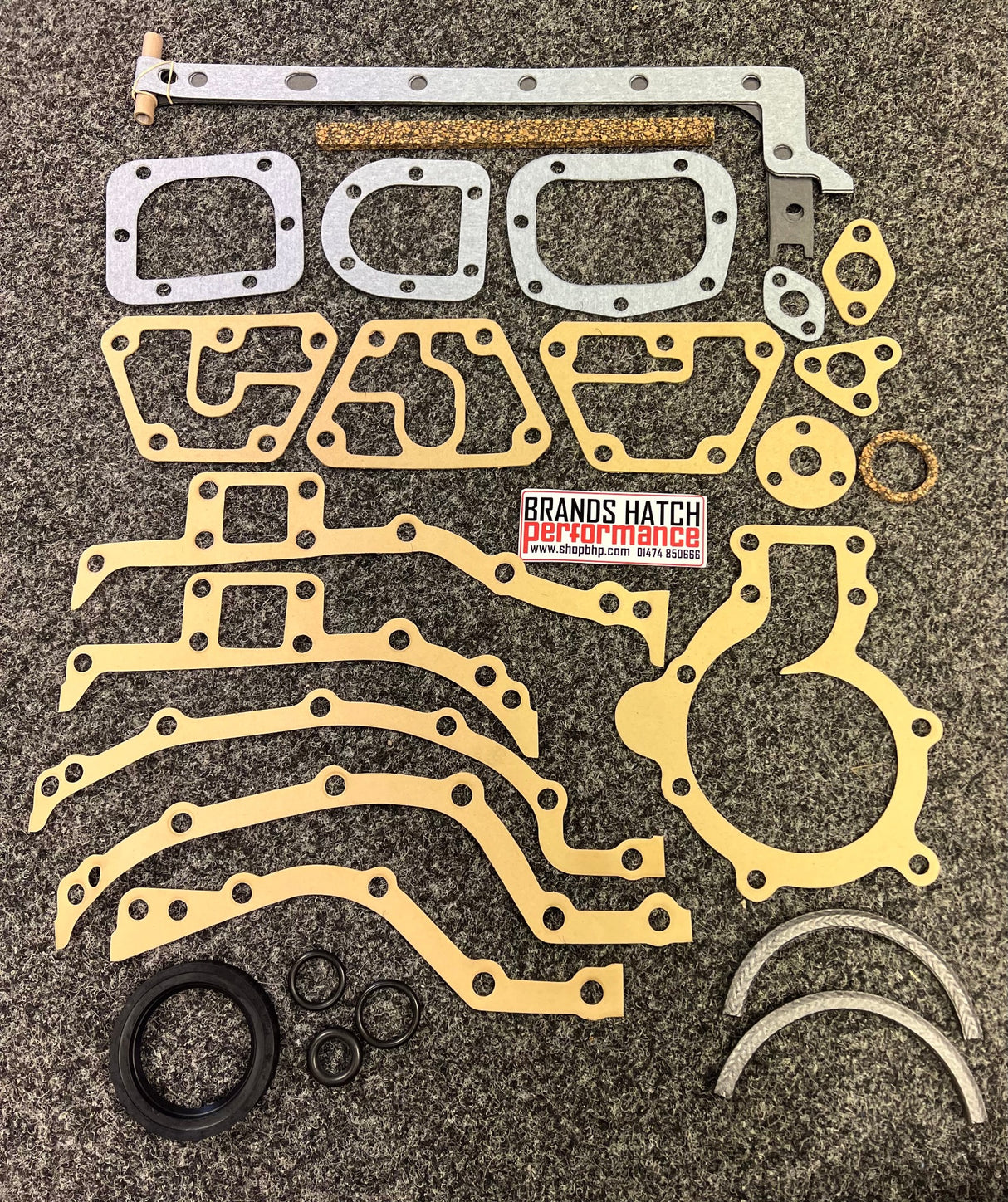 Jaguar 4.2 EARLY E-TYPE S1 S2 MK10 Up To 1968 ALL 7E Bottom End Gasket Set