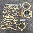 Jaguar 2.4 2.8 3.4 3.8 Mk1 Mk2 Mk7 Mk8 Mk9 Bottom End Sump Gasket Set 1948-1968