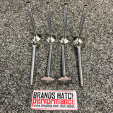 Ford Escort Sierra Cosworth YB Standard STD Size 214N Stainless Exhaust Valves