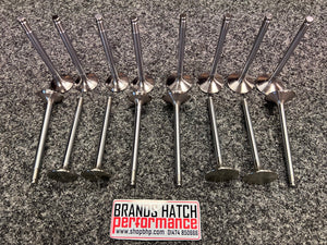 Ford Escort Sierra Cosworth YB Standard STD Inlet And Exhaust 214N Stainless Valves Full Set (16)
