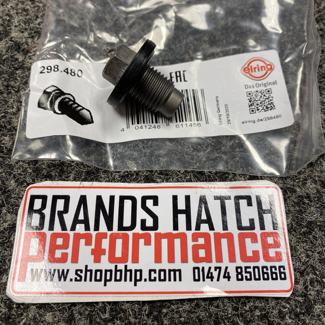 Mini One Cooper S JCW R50 R52 R53 W11B16A W10B16A Elring Sump Plug W/ Seal Ring