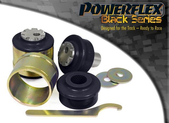 Powerflex Audi A6 / S6 / RS6 C7 (2011 - 2018) Front Lower Radius Arm to Chassis Bush Caster Adjustable PFF3-702GBLK