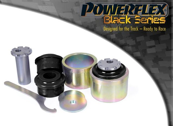 Powerflex Audi A4 / S4 / RS4 B8 (2008-2016) Front Lower Radius Arm to Chassis Bush Caster Adjustable PFF3-802GBLK