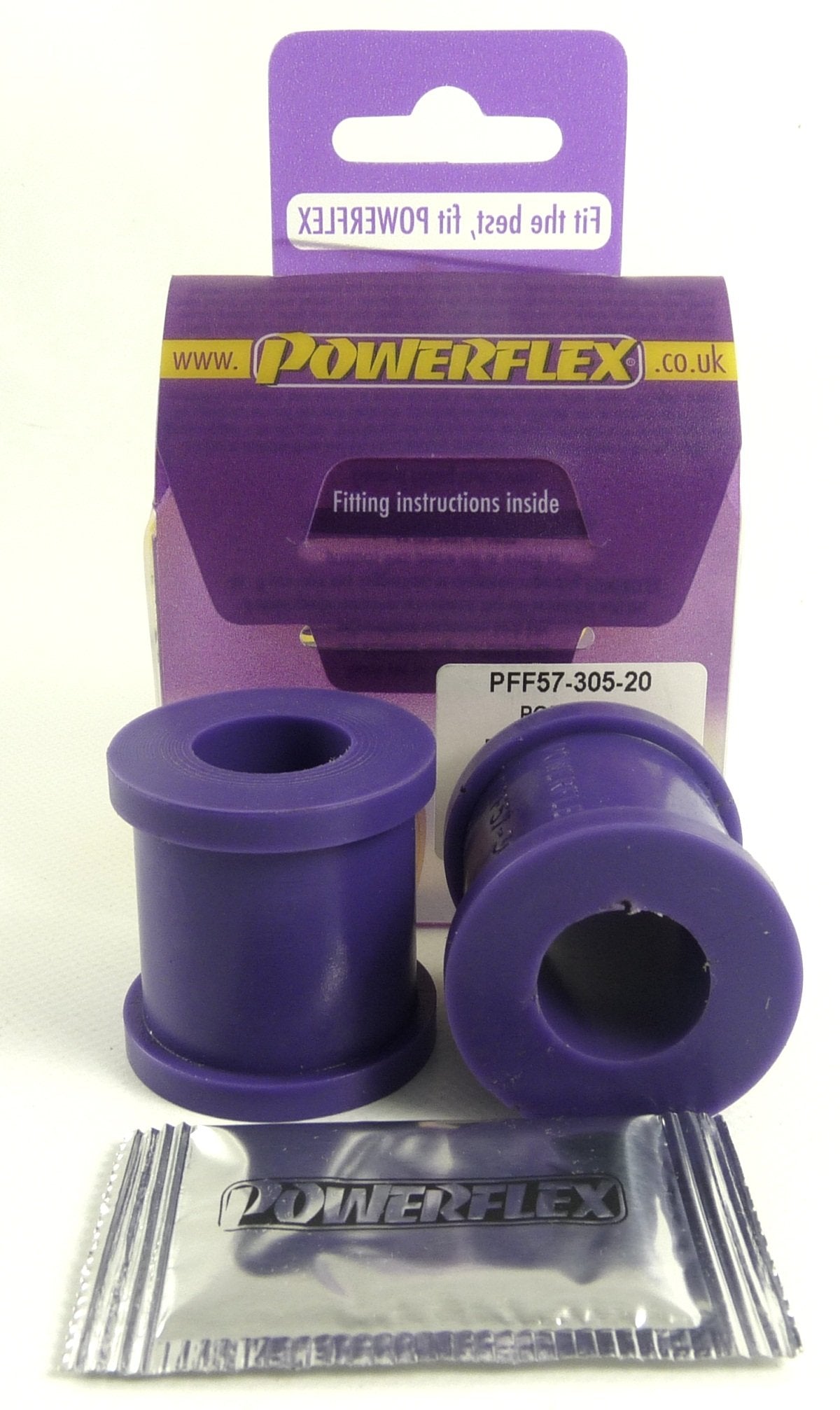 Powerflex Porsche 924 and S (all years), 944 (1982 - 1985) Front Anti Roll Bar Bush 20mm PFF57-305-20