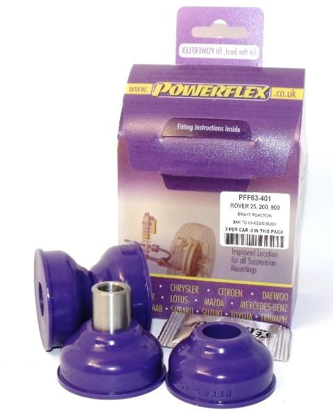 Powerflex Rover 200 Series (1989 - 1995), 400 Series (1990 - 1995) Brake Reaction Bar Mount PFF63-401
