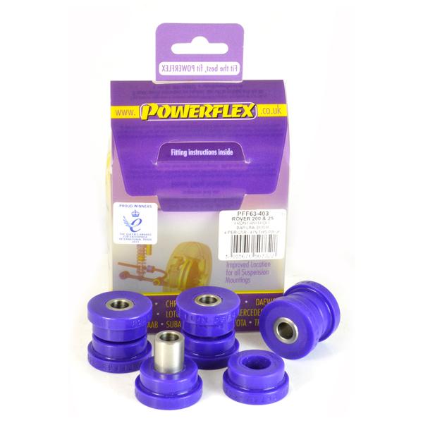 Powerflex Rover 200 Series (1989 - 1995), 400 Series (1990 - 1995) Front Roll Bar Links PFF63-403