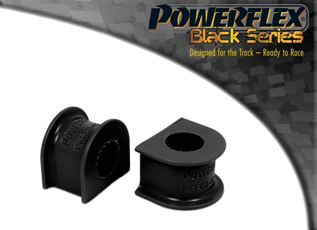 Powerflex Rover 200 Series (1995 - 1999), 25 (1999 - 2005) Front Anti Roll Bar Mounts 19mm PFF63-404-19BLK