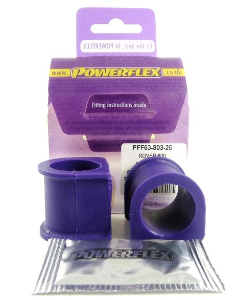 Powerflex Rover 800 Series (1986 - 1998) Front Anti Roll Bar Mount 26mm PFF63-803-26