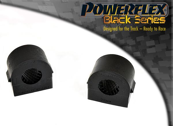 Powerflex Vauxhall Astra MK5 - Astra H (2004 - 2010) Front Anti Roll Bar Mounting Bush 22mm (2 Piece) PFF80-1203-22BLK