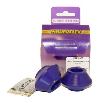 Powerflex Alfa Romeo 105/115 series inc GT, GTV (1963-1977), Spider (1966-1994) Rear T-Bar to Diff Mounting Bush PFR1-305BLK