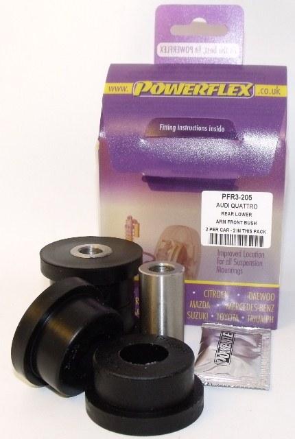 Powerflex Audi 80, 90 Quattro inc Avant (1992-1996), S2 inc Avant B4, RS2 B4 (1994-1996) Rear Lower Arm Front Bush PFR3-205