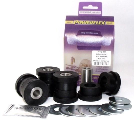 Powerflex Audi 80, 90 Quattro inc Avant (1992-1996), S2 inc Avant B4, RS2 B4 (1994-1996) Rear Upper Arm Inner Bush (Pressed Arm) PFR3-209
