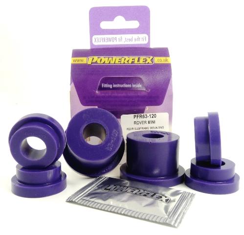 Powerflex Rover Mini (1959 - 2000) Rear Sub Frame Mounting Kit (1976 on) PFR63-120