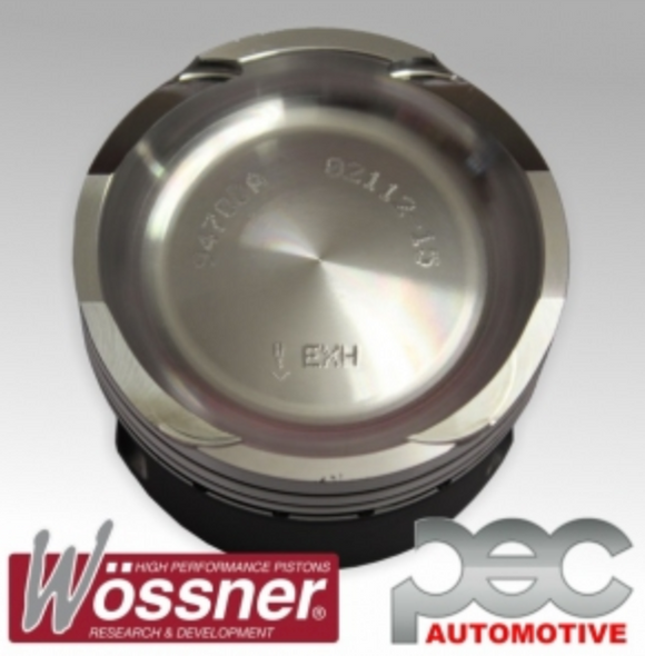 Fiat 500 Abarth 1.4 16v Turbo 9.8:1 Wossner Forged Pistons Set