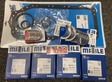 VAUXHALL C20LET 86.50 +0.5mm MAHLE Pistons & STD Bearings & Bottom End Gasket
