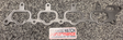 Mitsubishi EVO 4 5 6 7 8 9 4G63 Reinz Rubber Coated Metal Inlet Manifold Gasket