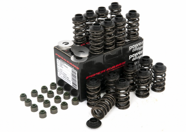 Ford 1.8 2.0 Focus Zetec Black top Piper Cams Double Valve Springs, Caps, Seats VDSZTAR