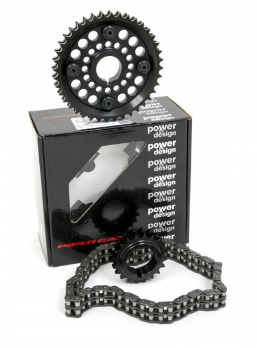 ROVER V8 3.5 / 3.9 (Long nose type camshaft) Steel Duplex Pulley Kit - PULSV