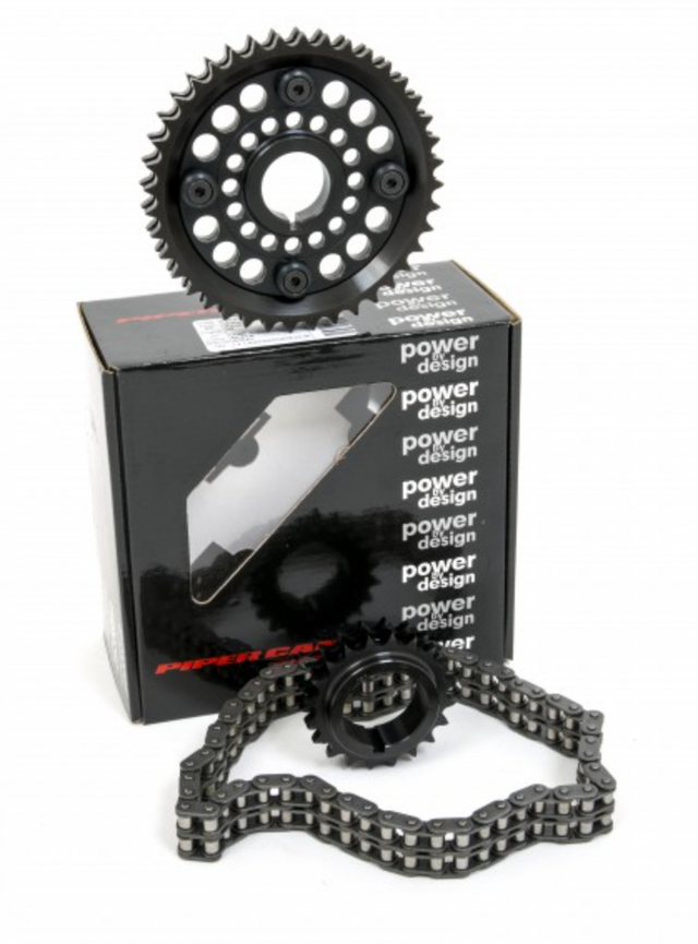 ROVER V8 3.5 / 3.9 (Long nose type camshaft) Steel Duplex Pulley Kit - PULSV