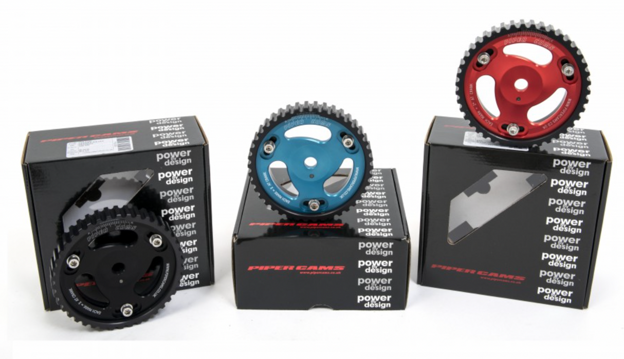 PEUGEOT 205 / 309 GTI 1.6 / 1.9 8v Alloy Piper Cams Vernier Pulleys - PULD205