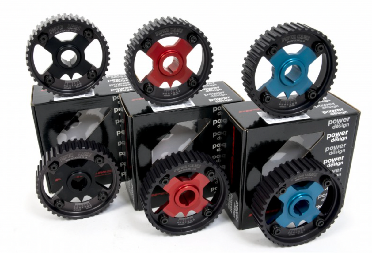 PEUGEOT MI16 / S16 Alloy Piper Cams Vernier Pulleys - PAIR PULDMI16