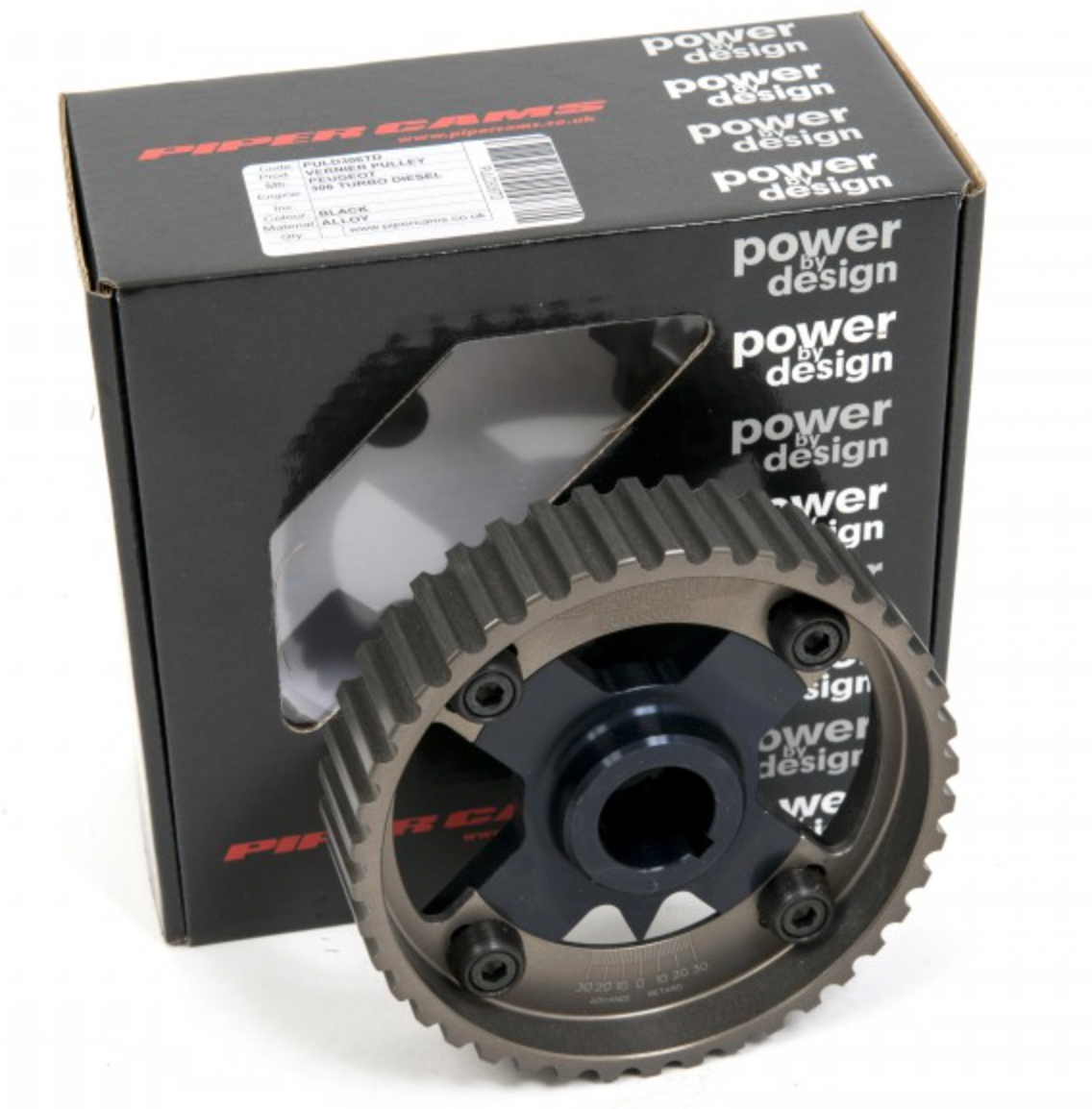 PEUGEOT 306 TURBO DIESEL Alloy Piper Cams Vernier Pulley PULD306TD