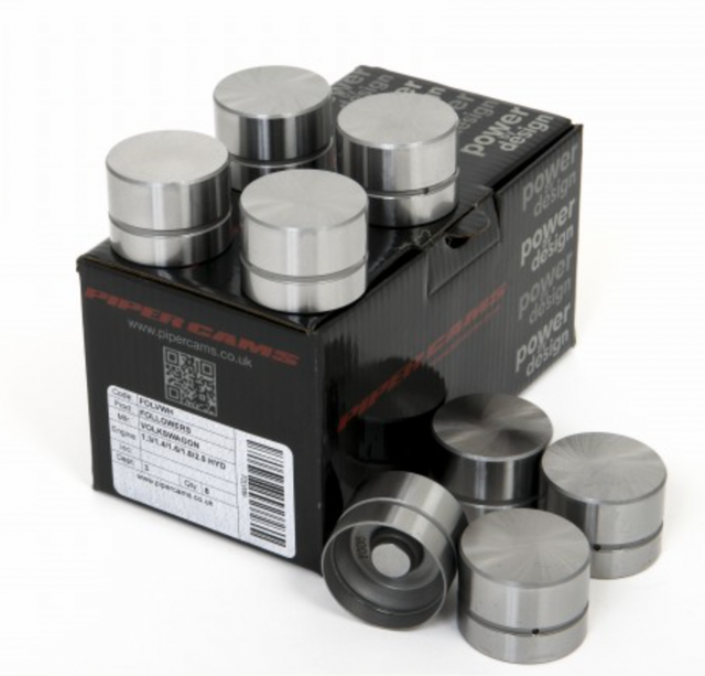 VAG GOLF / SCIROCCO GTI 1.6 / 1.8 8v HYD Piper Cams Follower Tappets FOLVWH
